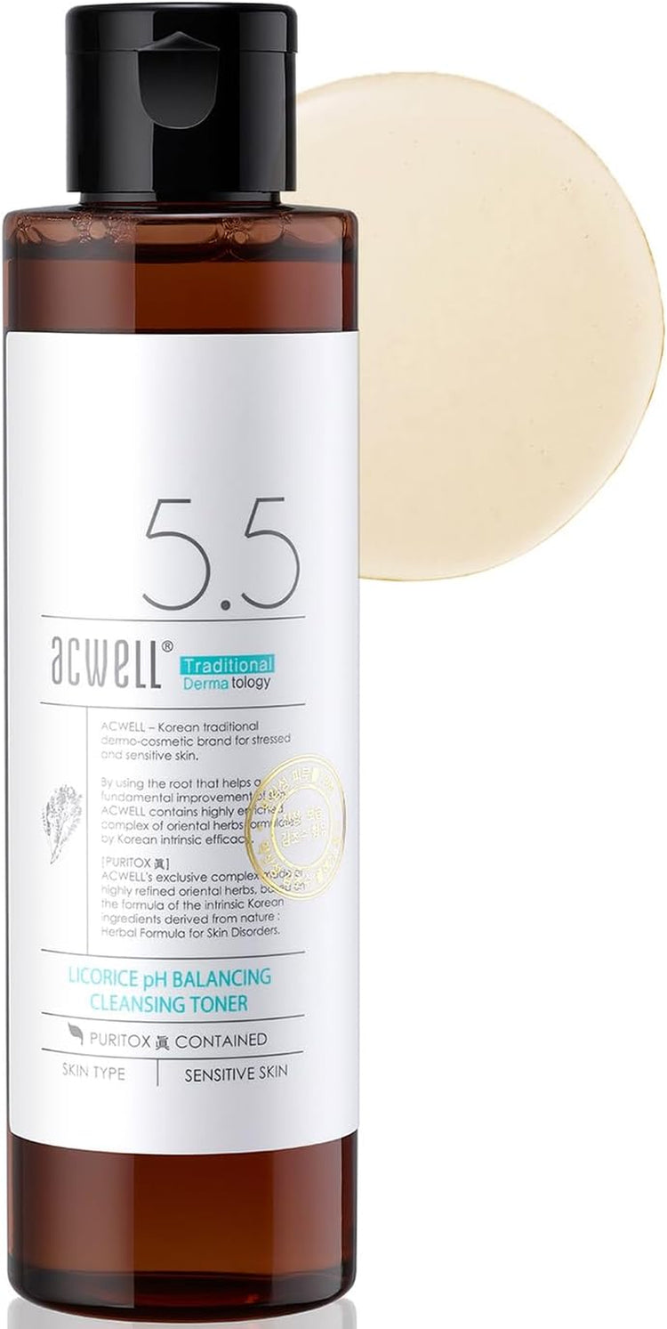 ACWELL Tonique Nettoyant À La Réglisse Qui Équilibre Le Ph 150Ml